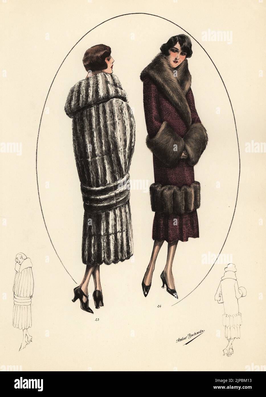 1920s fashion plate hi-res stock photography and images - Page 2 - Alamy