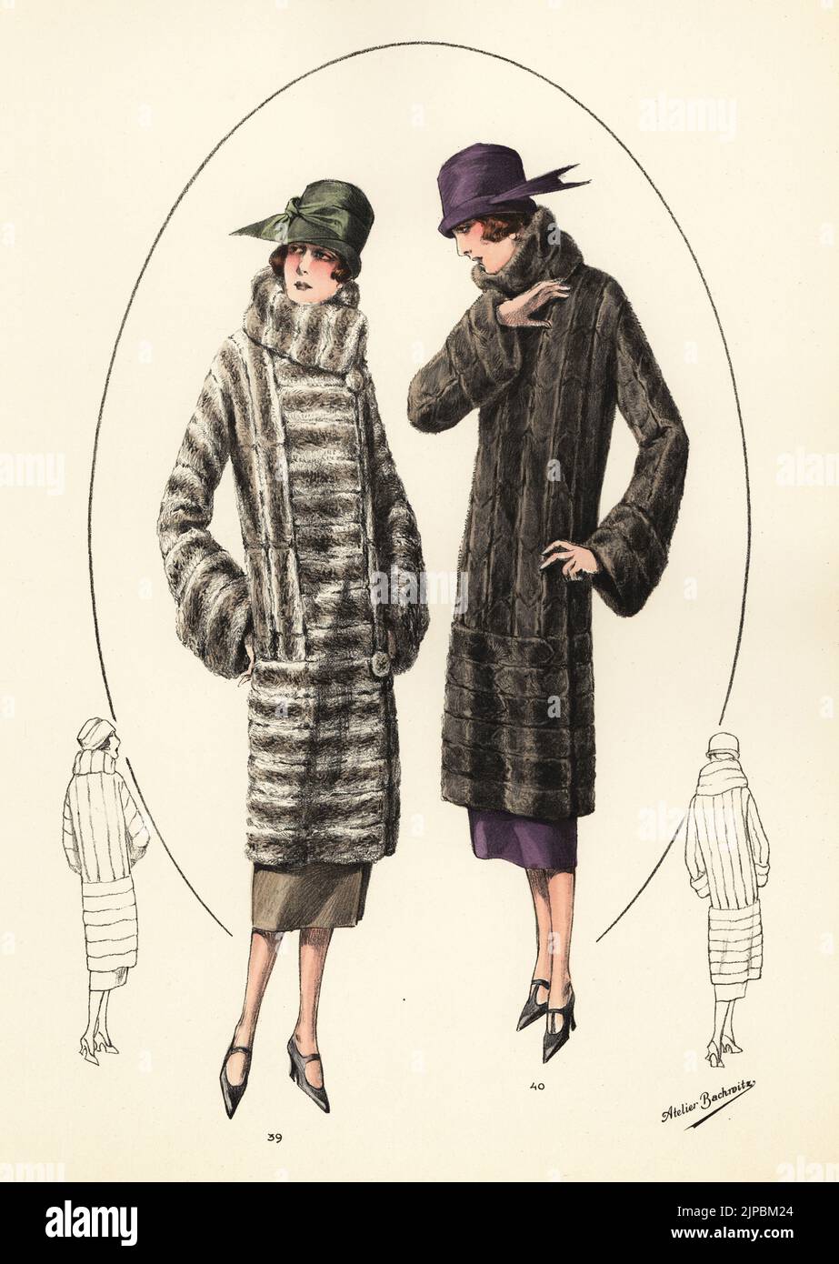 Women in fur coats hi-res stock photography and images - Alamy