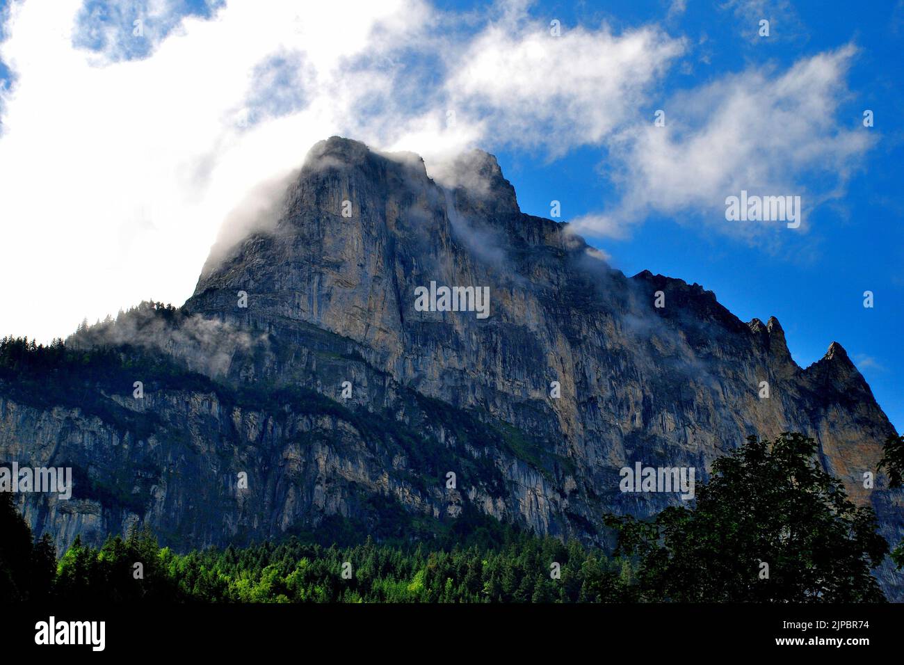 Upper lauterbrunnen hi-res stock photography and images - Alamy