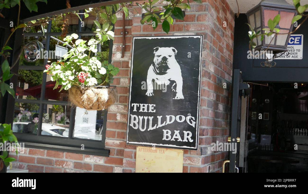 Santa Monica, California, USA 16th August 2022 Ye Olde Kings Head where