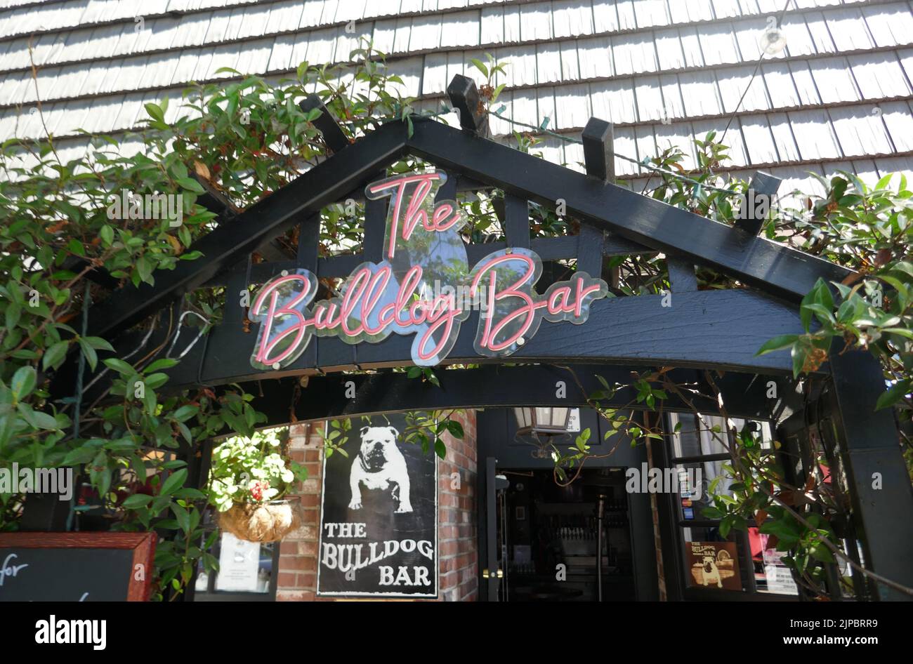 Santa Monica, California, USA 16th August 2022 Ye Olde Kings Head where