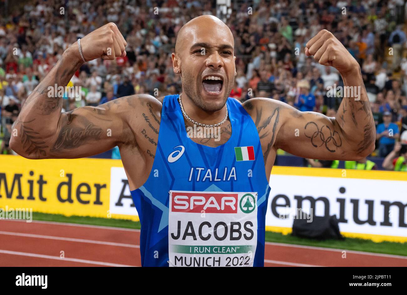 16 August 2022, Bavaria, MŸnchen European Championships, European