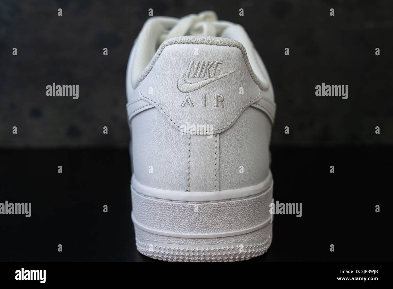 Pair of brown Nike Air Force 1 high photo – Free Footwear Image on