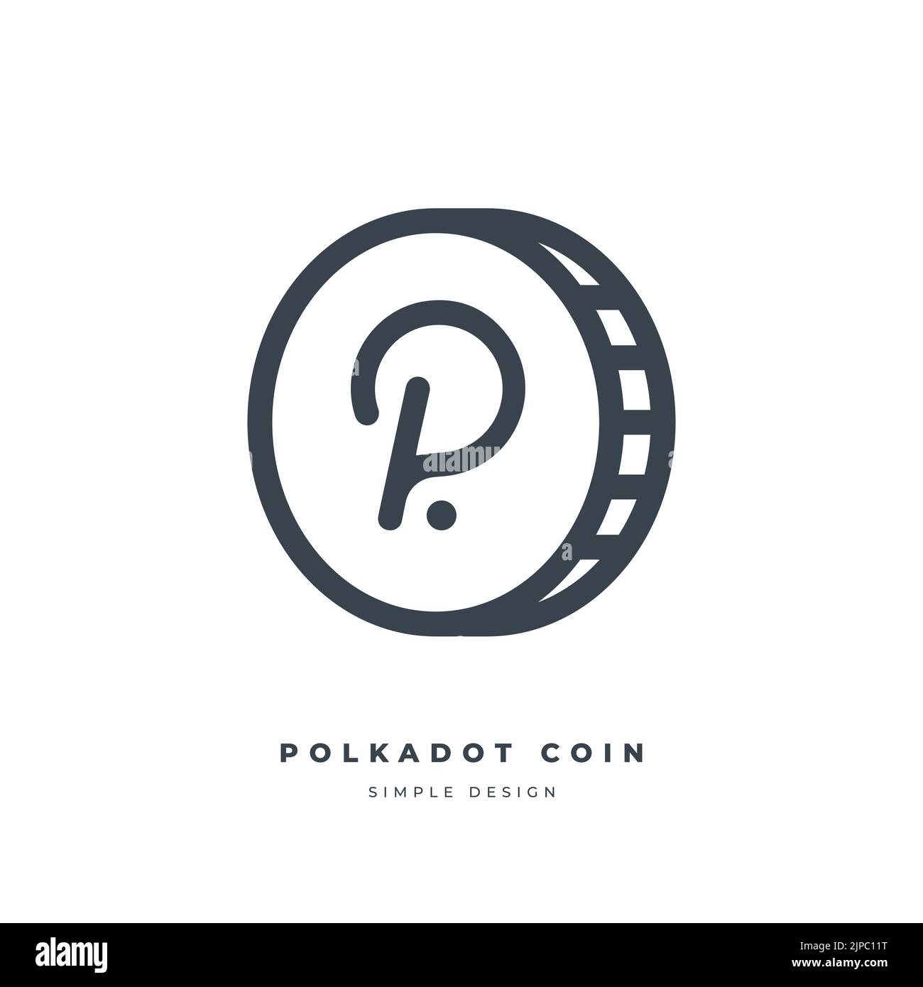 Polkadot coin Cut Out Stock Images & Pictures - Alamy