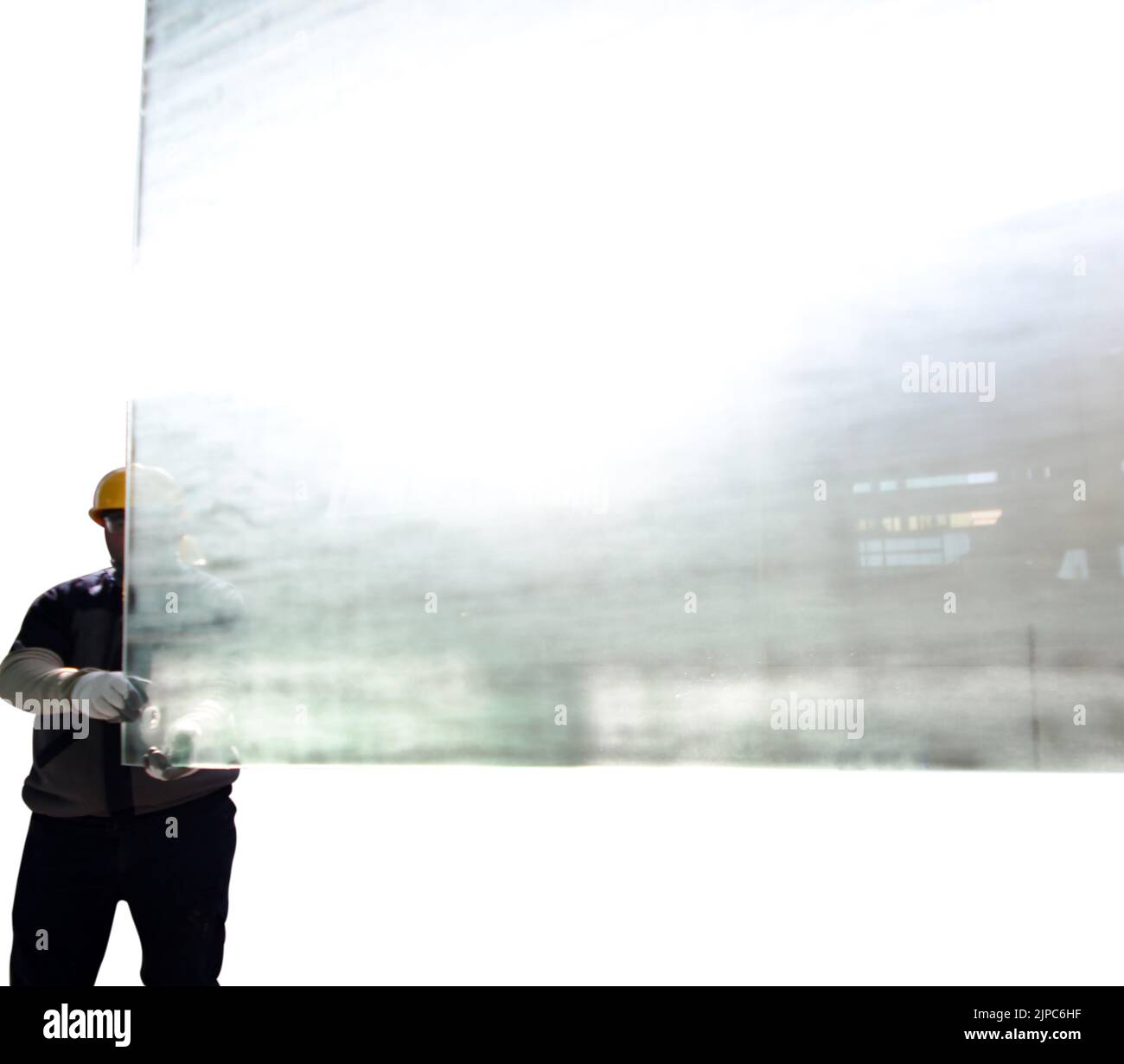 Glass manufacturing factory. Workers in the factory Stock Photo Alamy