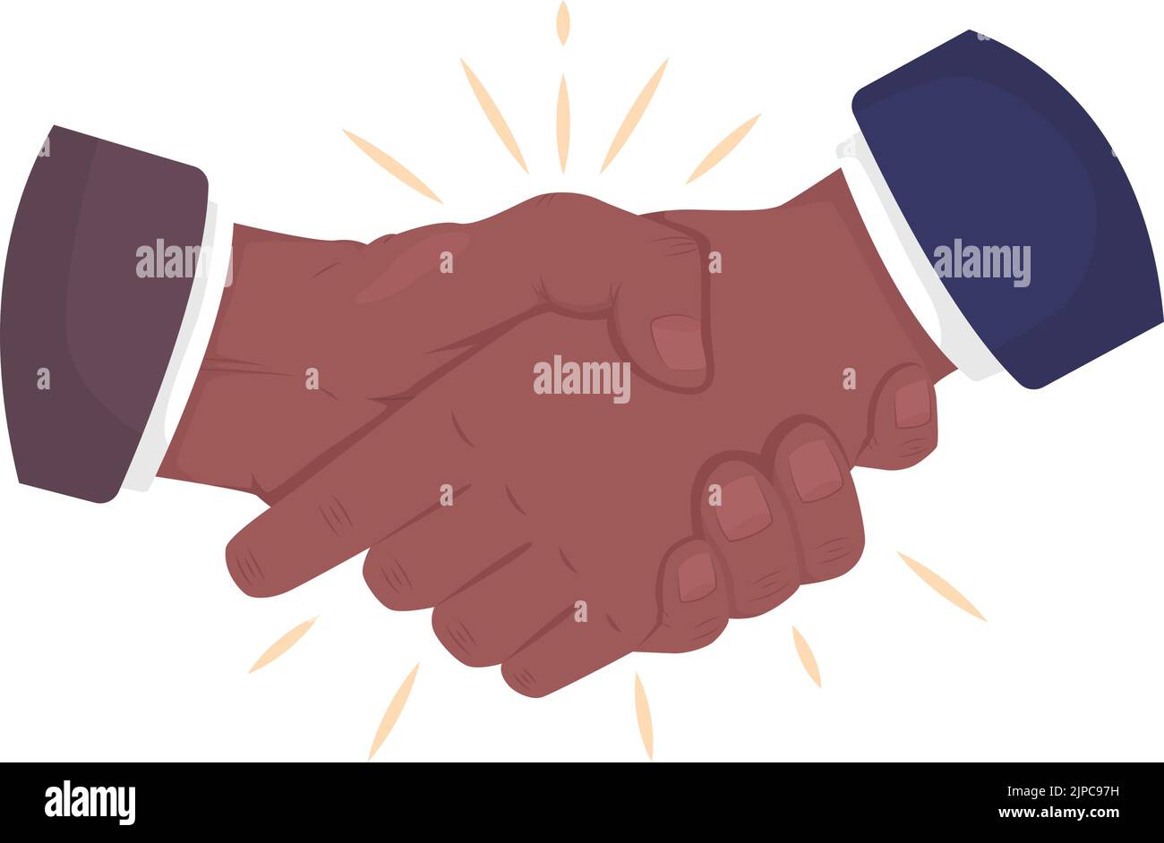 Hand pose deal Stock Vector Images - Alamy