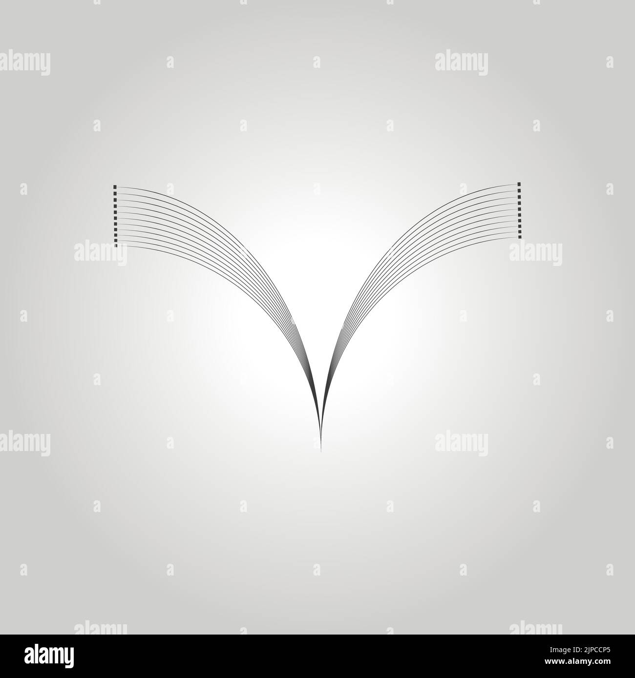 line-art-brochure-on-white-backdrop-vector-illustration-icon-modern