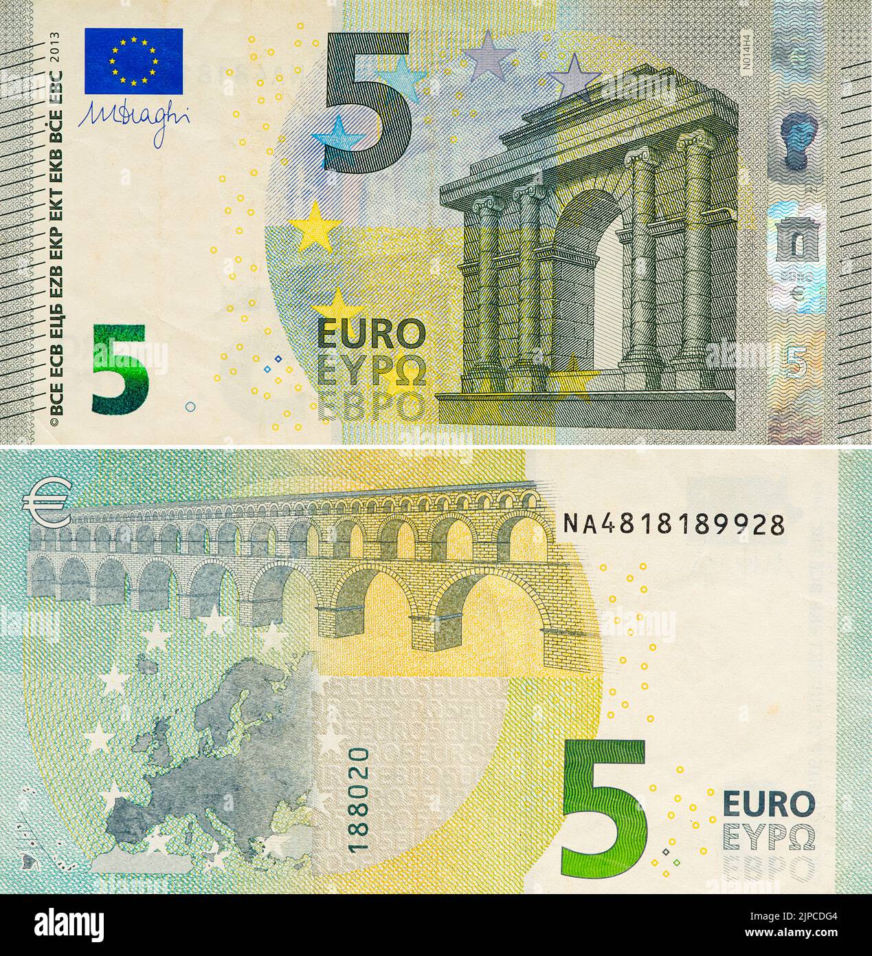 One Five Euro Bill 5 Euro Banknote The Euro Is The Official Currency one-five-euro-bill-5-euro-banknote-the-euro-is-the-official-currency