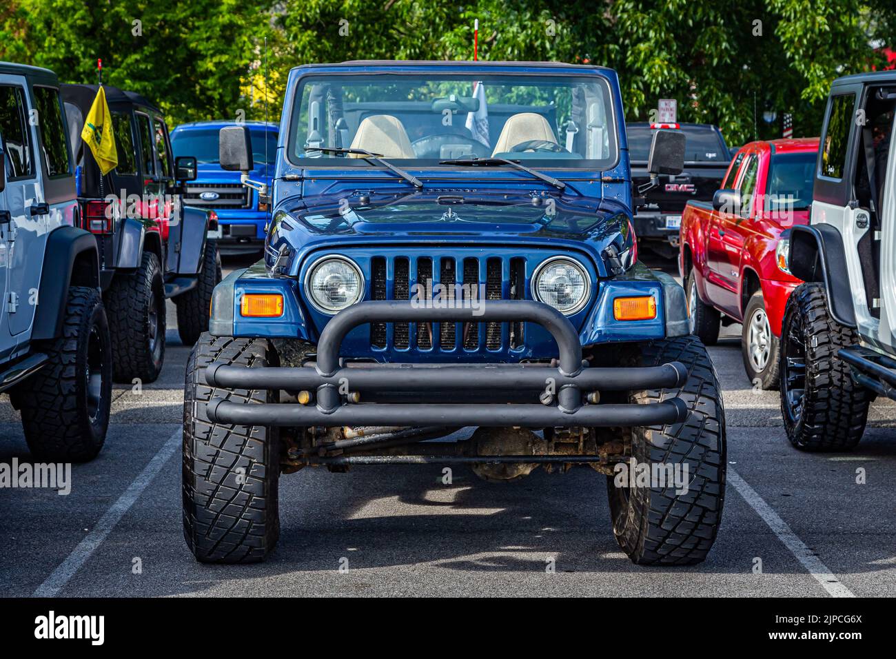 Pigeon TN August 25, 2017 Modified Jeep Wrangler Sport TJ
