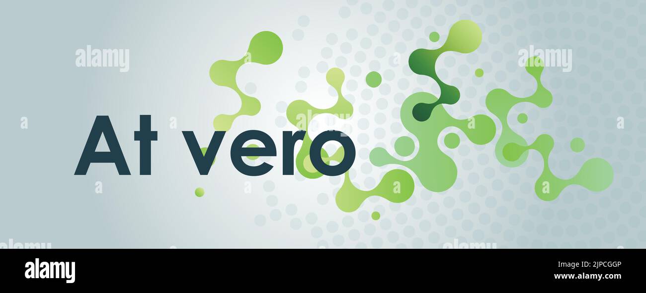 Modern molecules green. Abstract tech background. Futuristic design. Technology background Stock Vector
