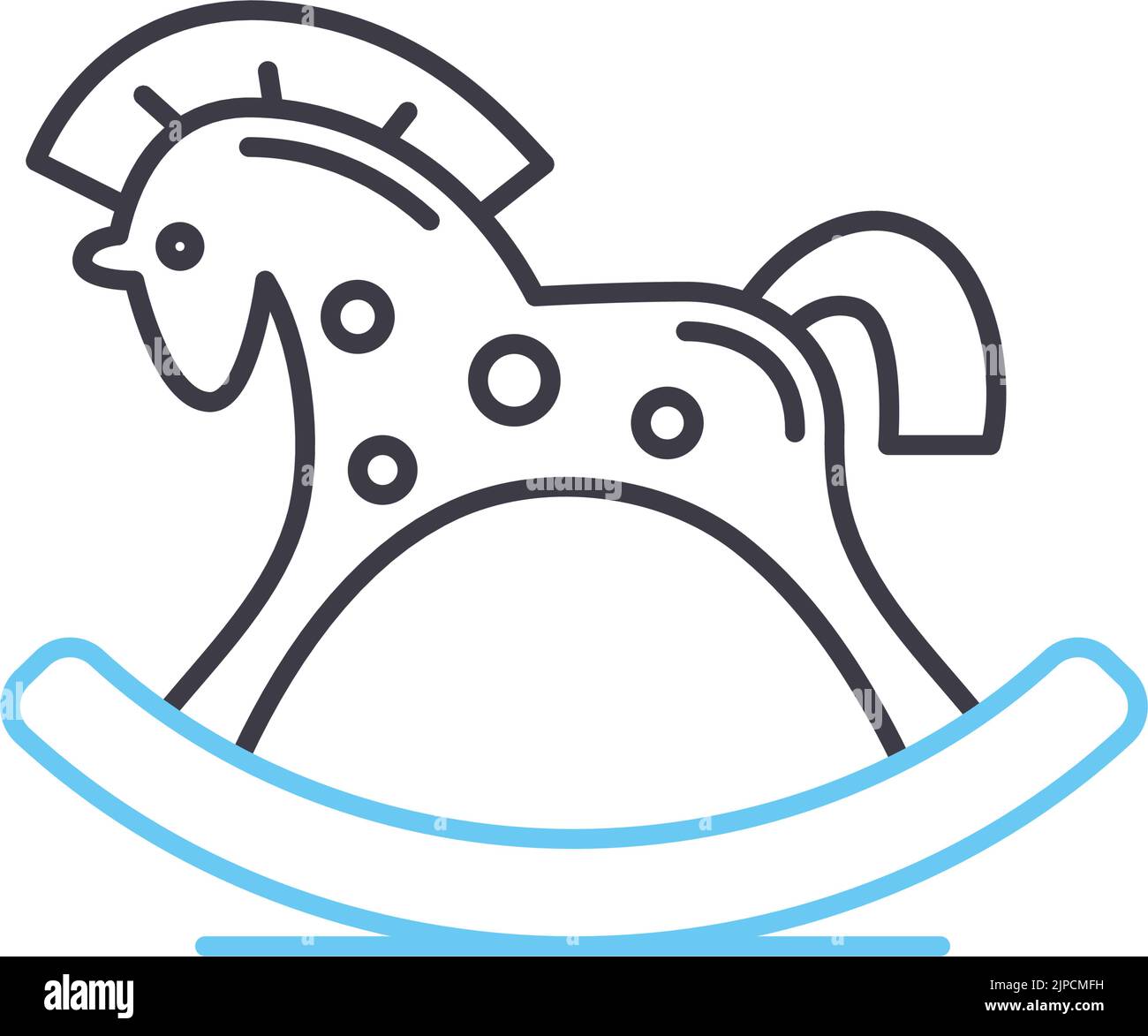 Rocking horse silhouette hires stock photography and images Alamy