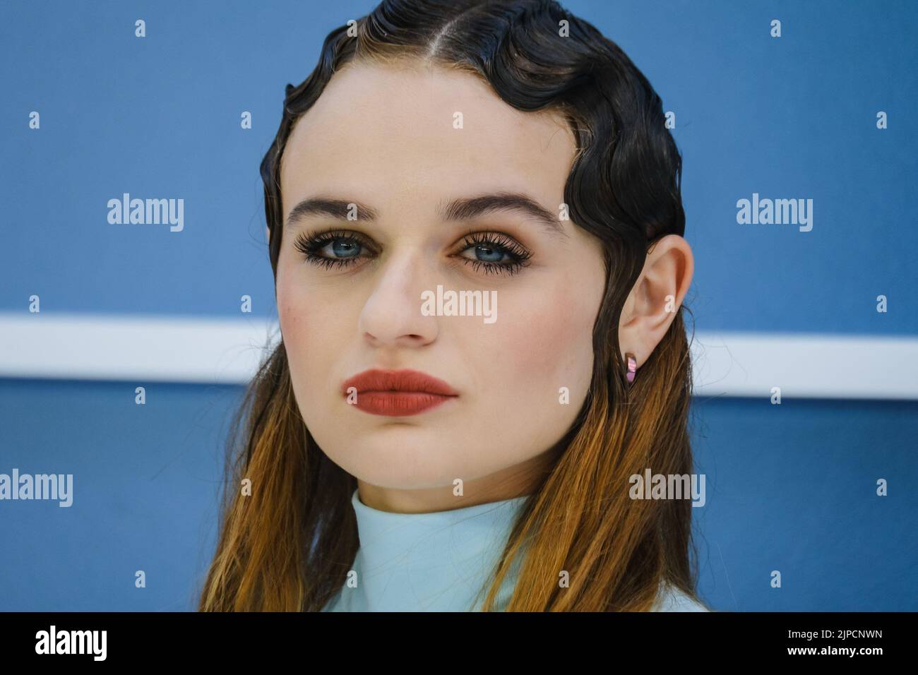 Joey King seen during the Bullet Train Uk Gala Screening held at Cineworld Leicester Square , London on Wednesday 20 July 2022 . Picture by Julie Edwards. Stock Photo