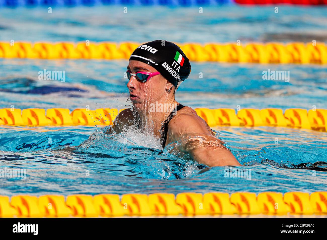 ROME, ITALY AUGUST 17 Lisa Angiolini of Italy during the women's 4x