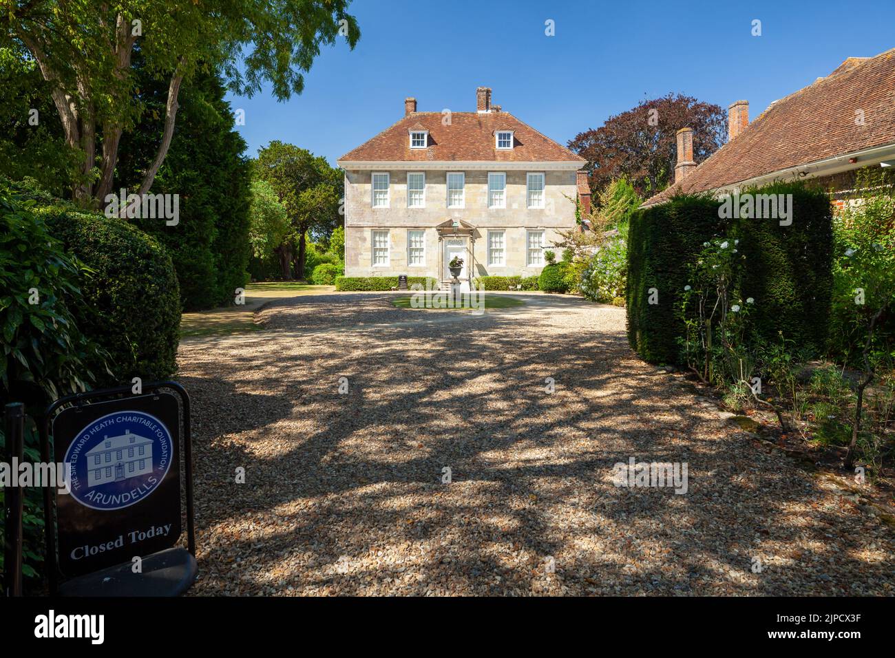 Arundells House at the Cathedral Close in Salisbury, Wiltshire, England. Stock Photo