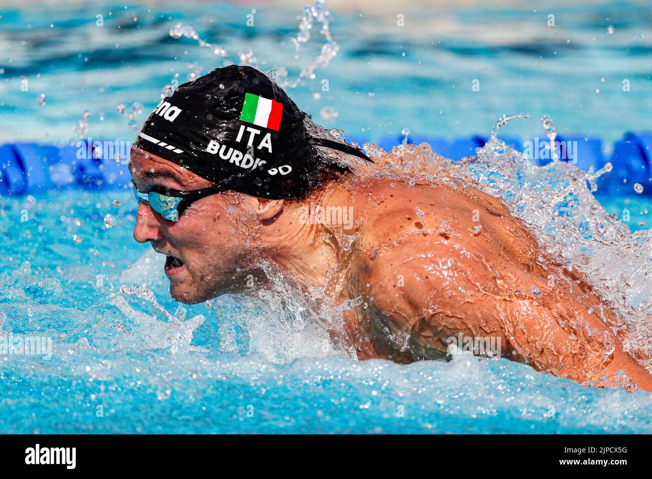 ROME, ITALY - AUGUST 17: Federico Burdisso of Italy during the men's 4x ...