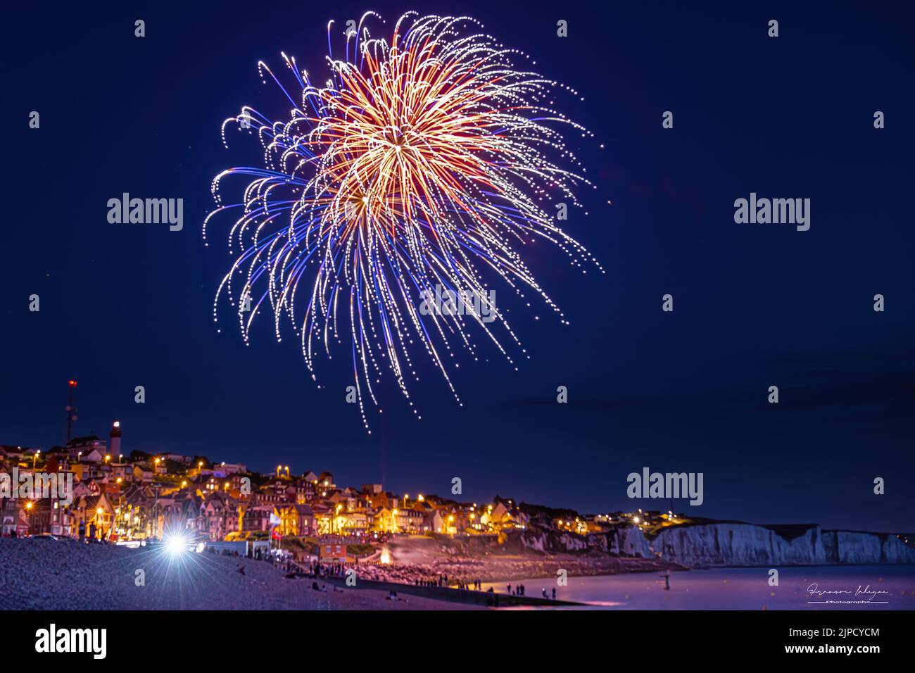 feu d artifice 21 juillet 2025 ostende belgique