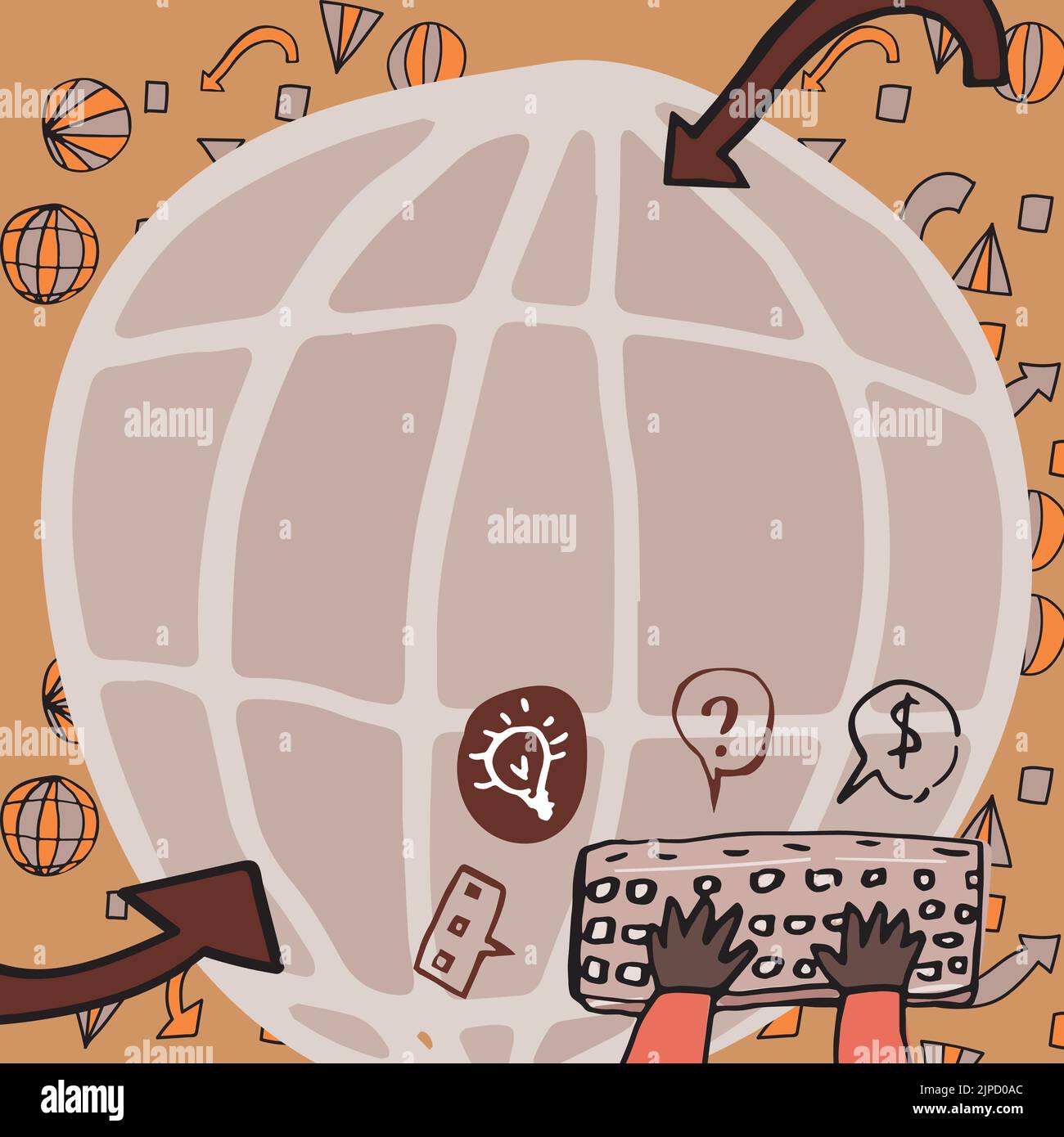 Typing environment Stock Vector Images - Alamy