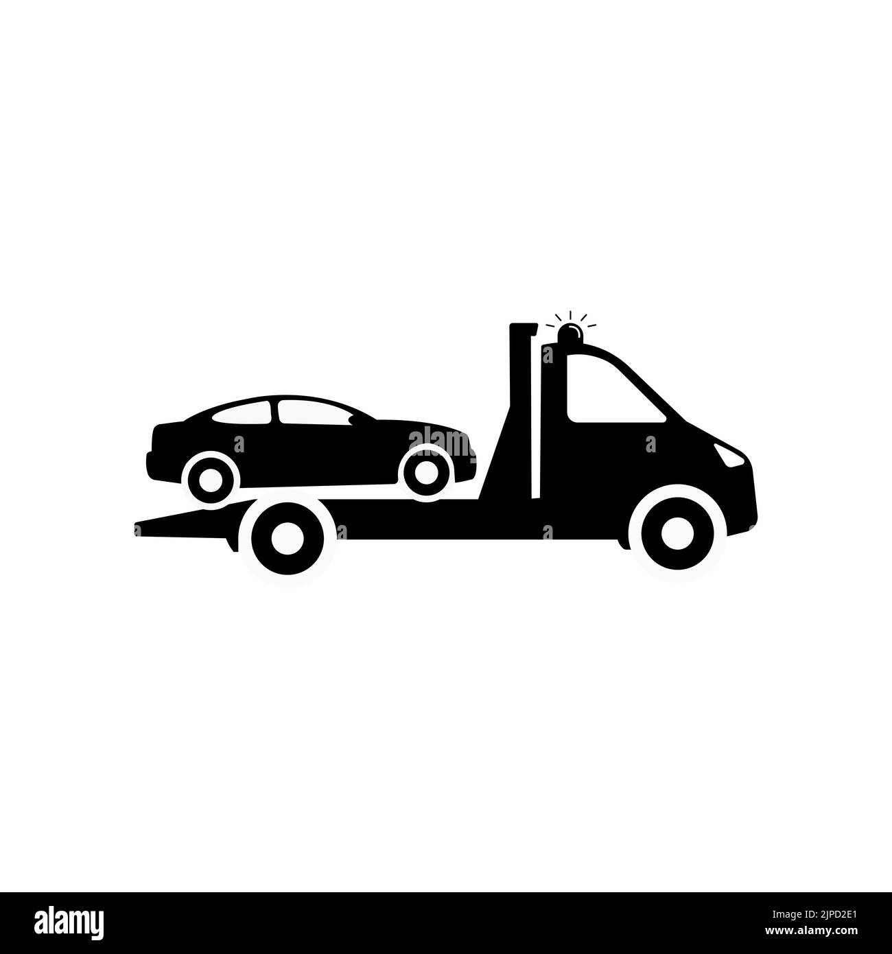Truck car icon vector illustration logo template for many purpose. Isolated on white background. Stock Vector