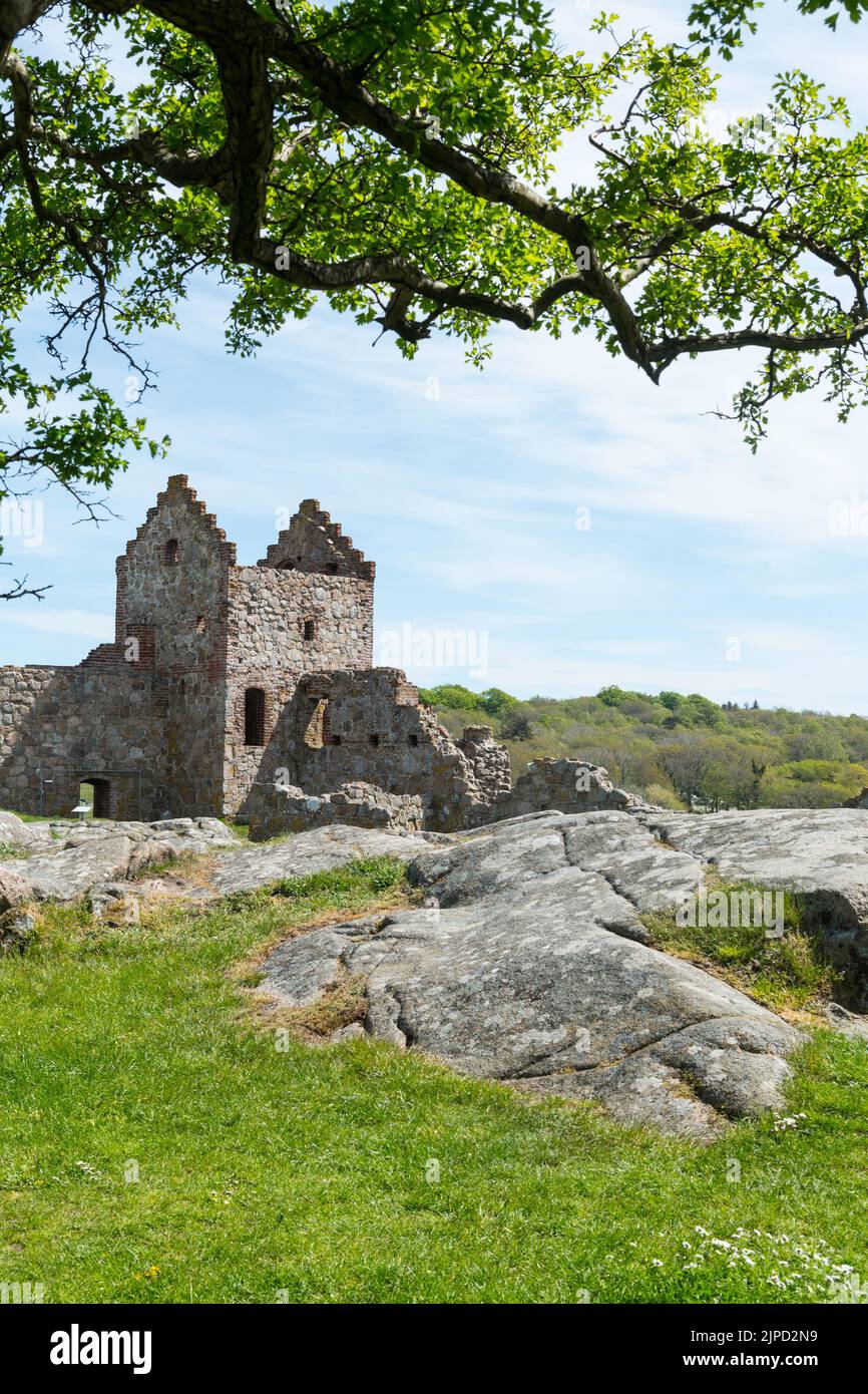 Hammershus is a medieval fortification on the northern tip of the
