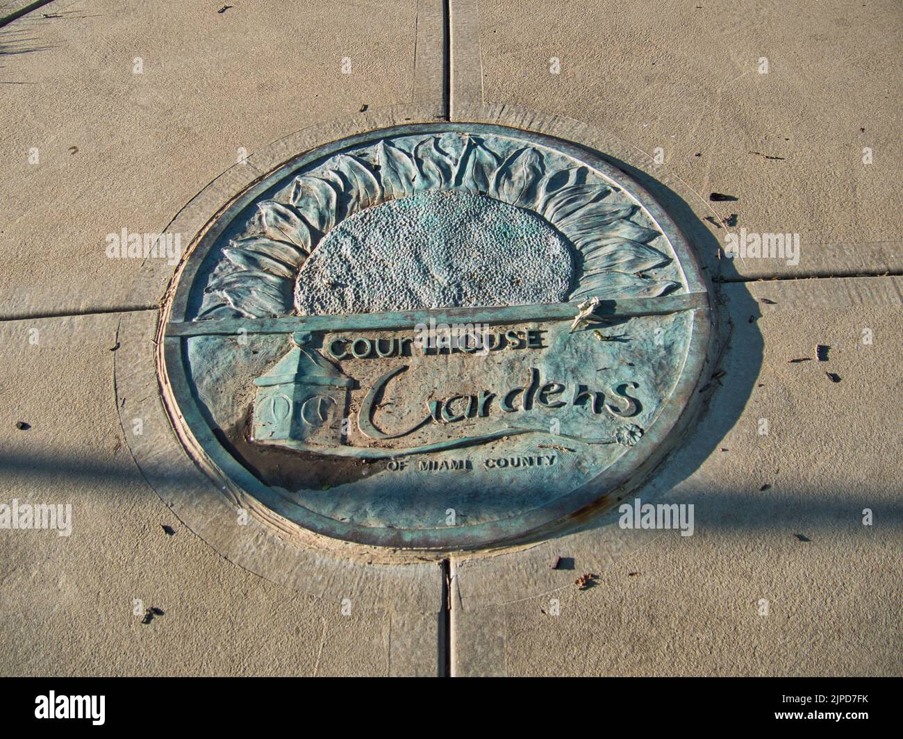 A Court house sign of Miami County Kansas in Paola KS Stock Photo Alamy