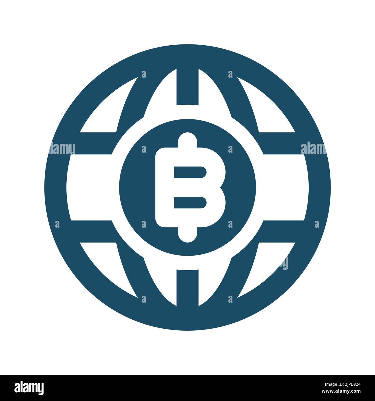 Bitcoin icon blue internet button hi-res stock photography and images -  Page 2 - Alamy