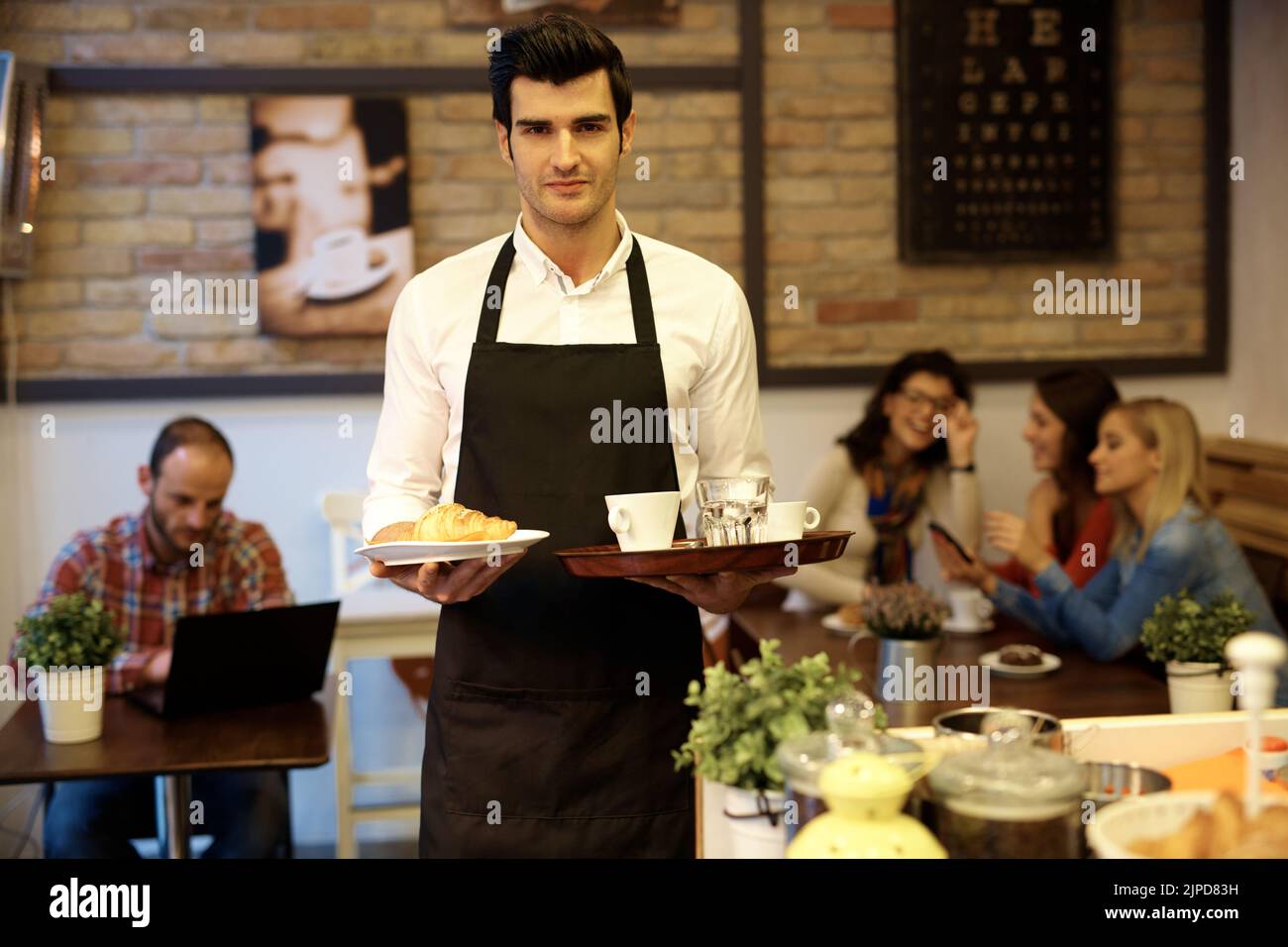 gastronomy, serve, waiter, gastronomies, serves, waiters Stock Photo