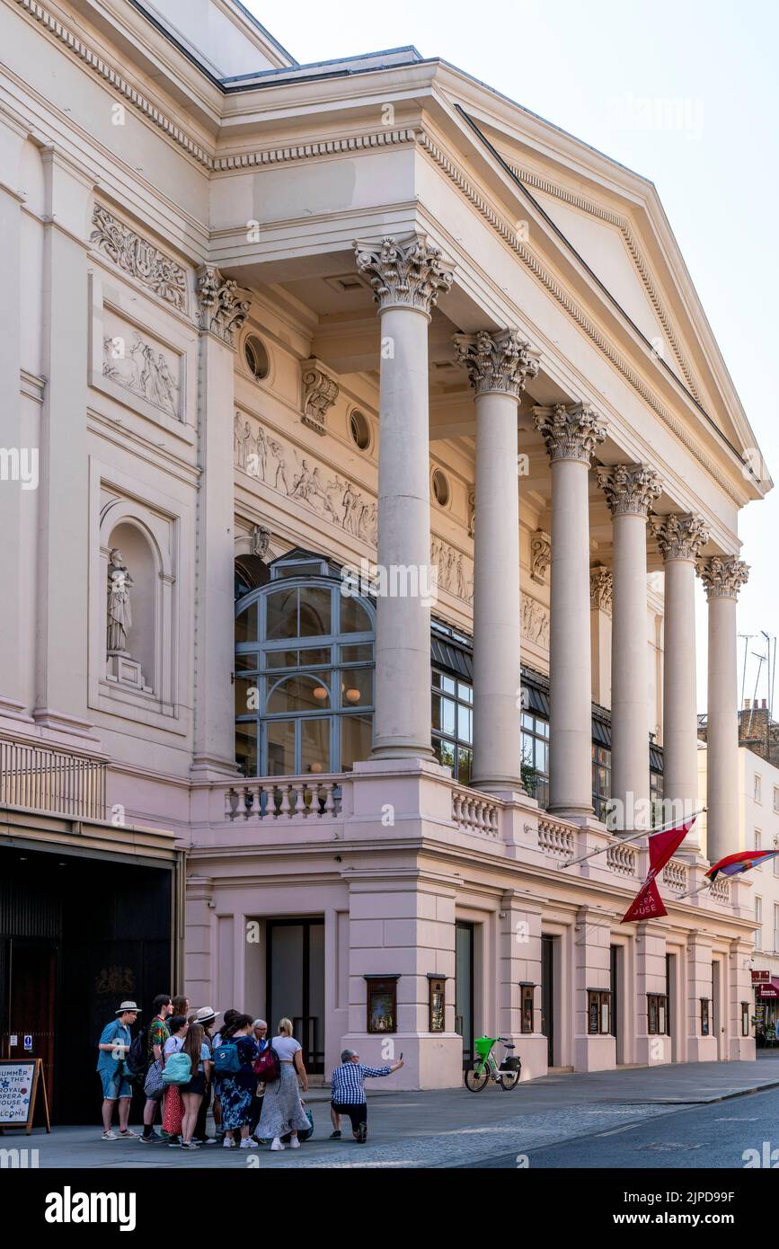 The Royal Opera House, Covent Garden, London, UK Stock Photo Alamy