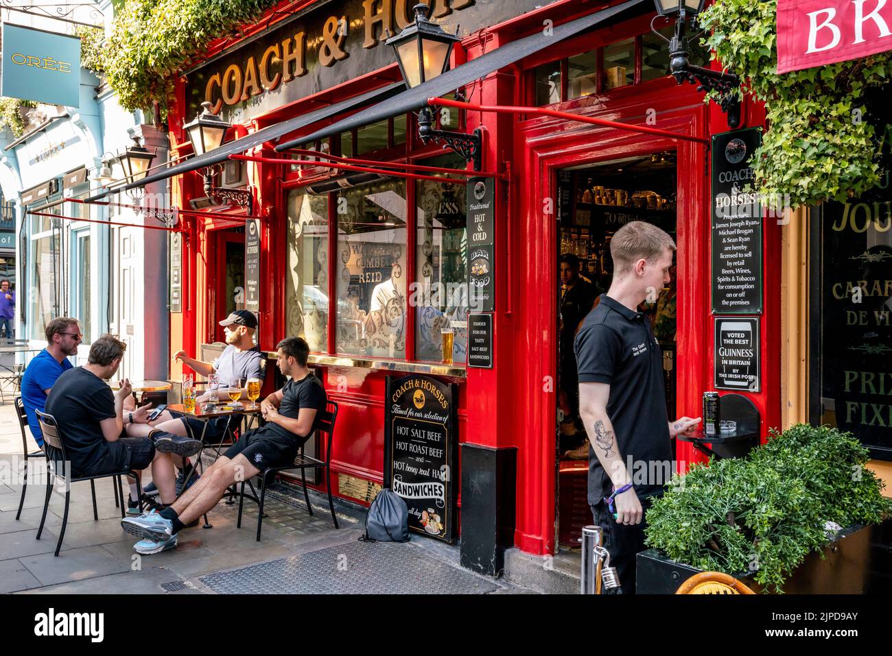 Coach and horses pub in covent garden hi-res stock photography and images -  Alamy