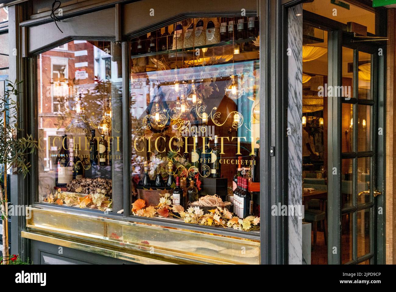 San Carlo Cicchetti Restaurant Exterior, Covent Garden, London, UK