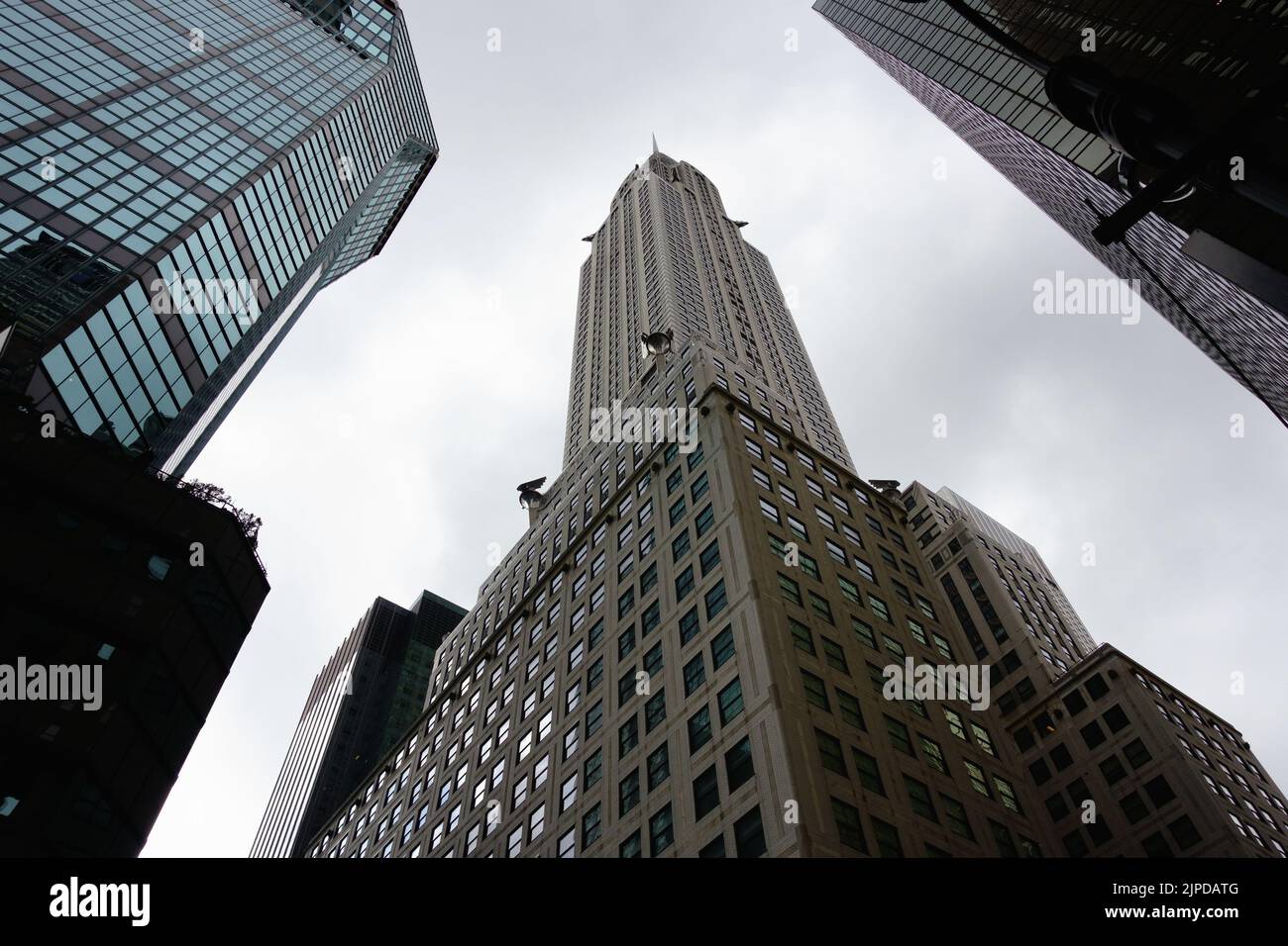 The Art Deco Chrysler building in New York Stock Photo