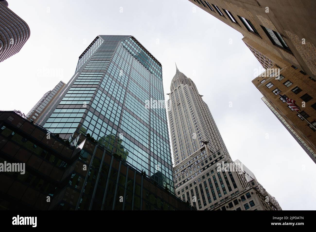 The Art Deco Chrysler building in New York Stock Photo