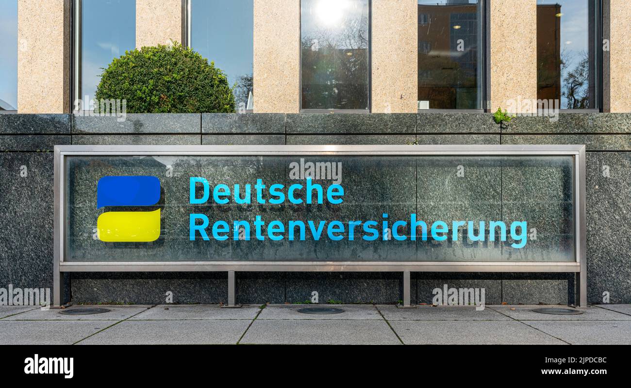deutsche rentenversicherung Stock Photo