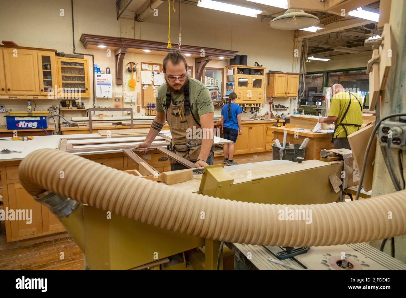 Kalamazoo, Michigan Skilled workers build custom at the