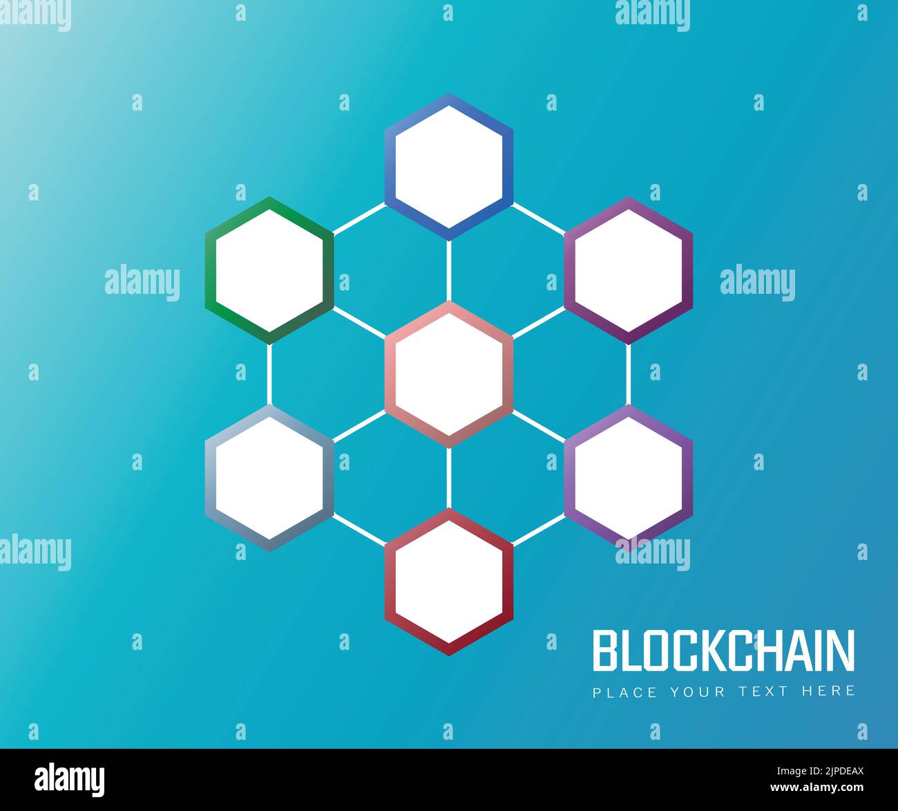 Block chain design. Crypto currency mining icon. Bitcoin service Stock ...