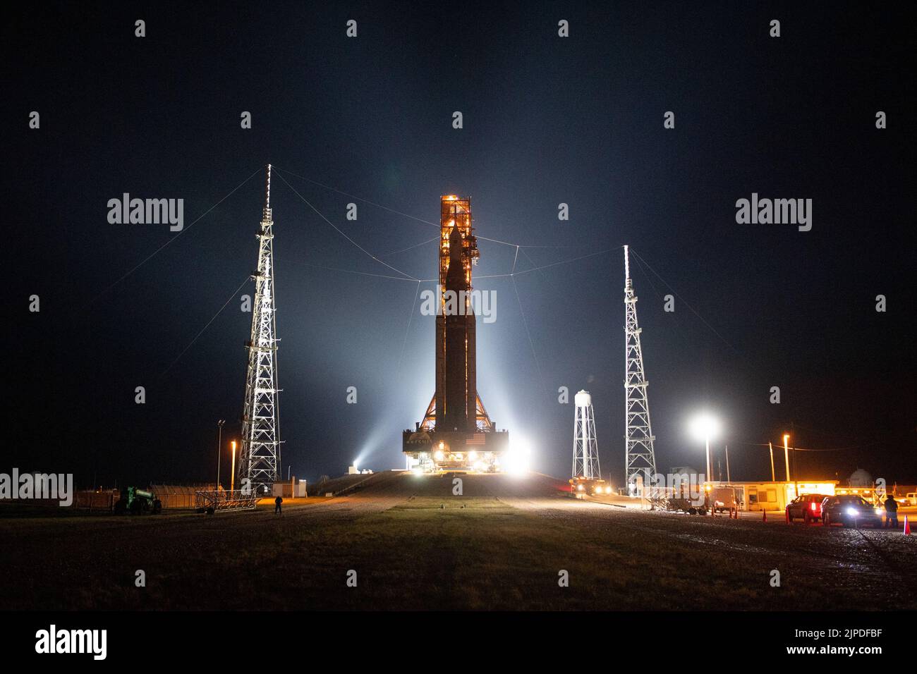 Rocket Launcher Ramp Cape Canaveral, United States. 17th Aug, 2022. NASA's Space Launch ...