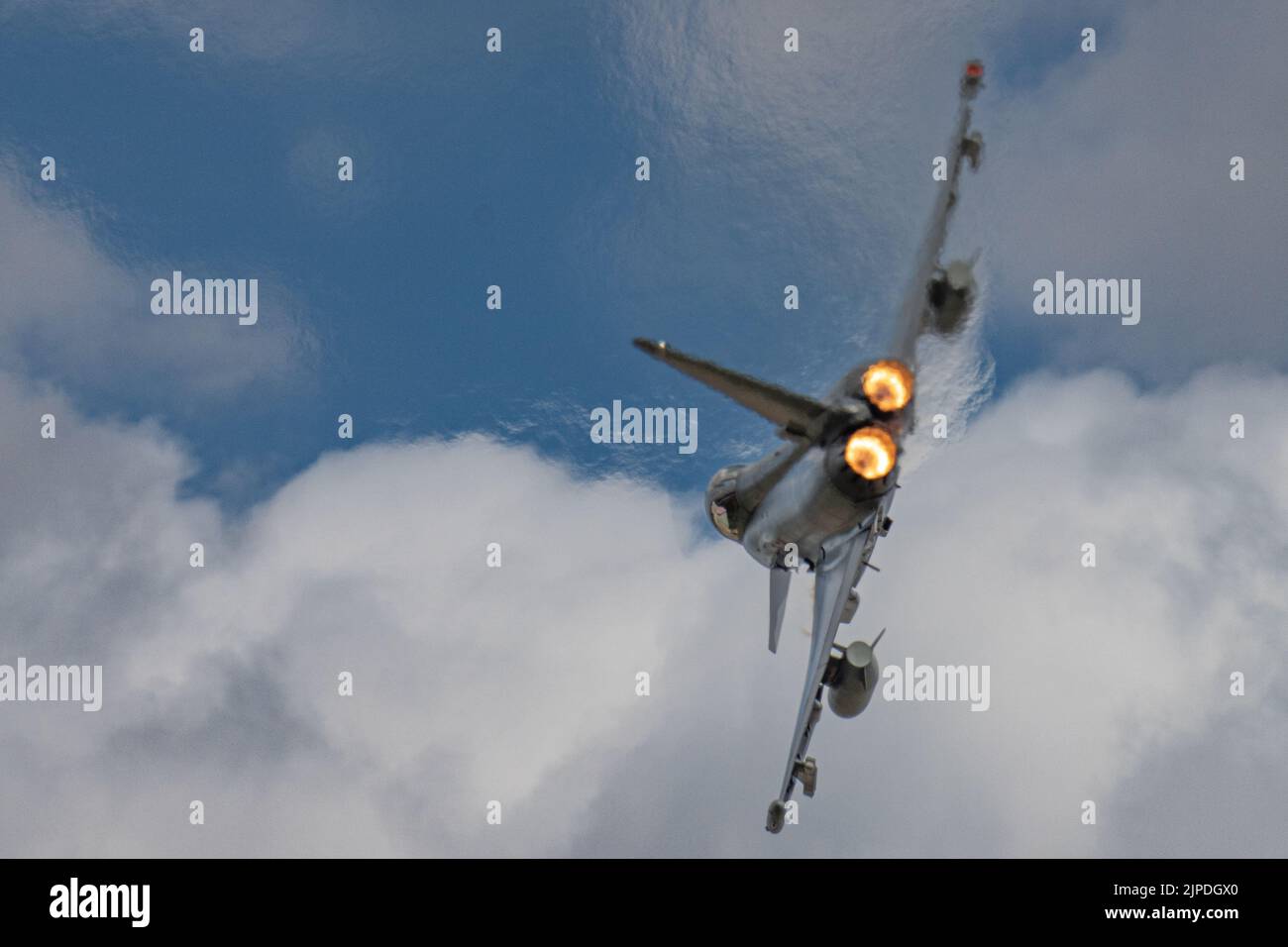 Eurofighter of the Austrian Air Force Stock Photo
