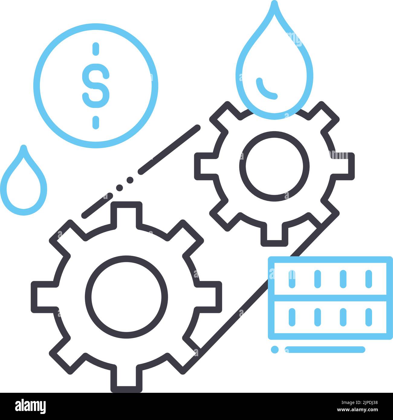 Power station development Stock Vector Images - Alamy