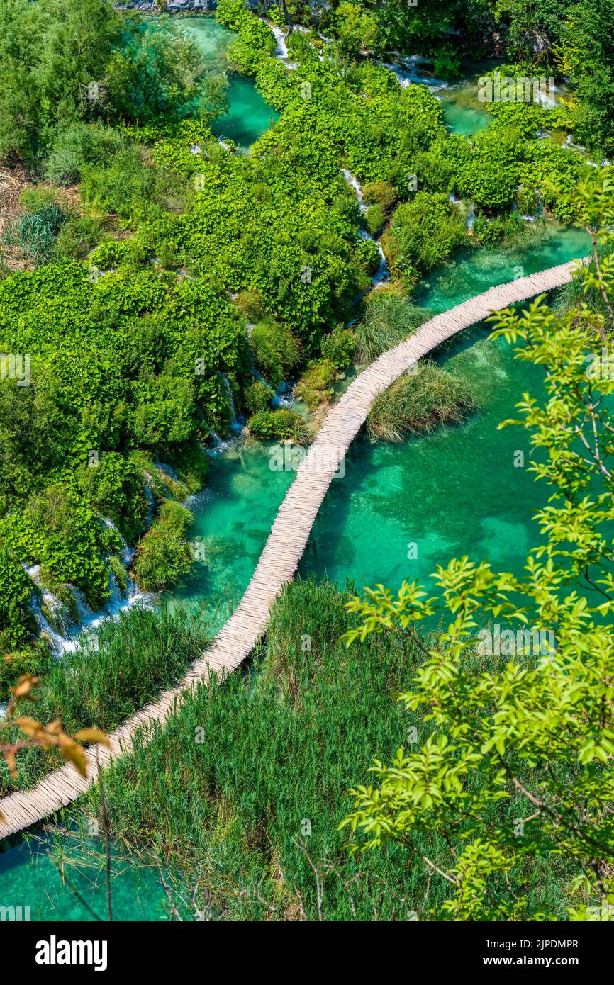Aerial view blue lagoon without hi-res stock photography and images - Alamy