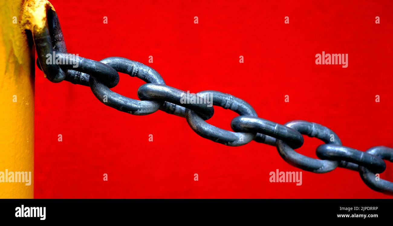 Chain pole street hires stock photography and images Alamy