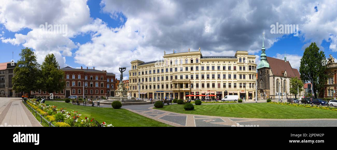 Postplatz Square in Görlitz, Germany Stock Photo Alamy
