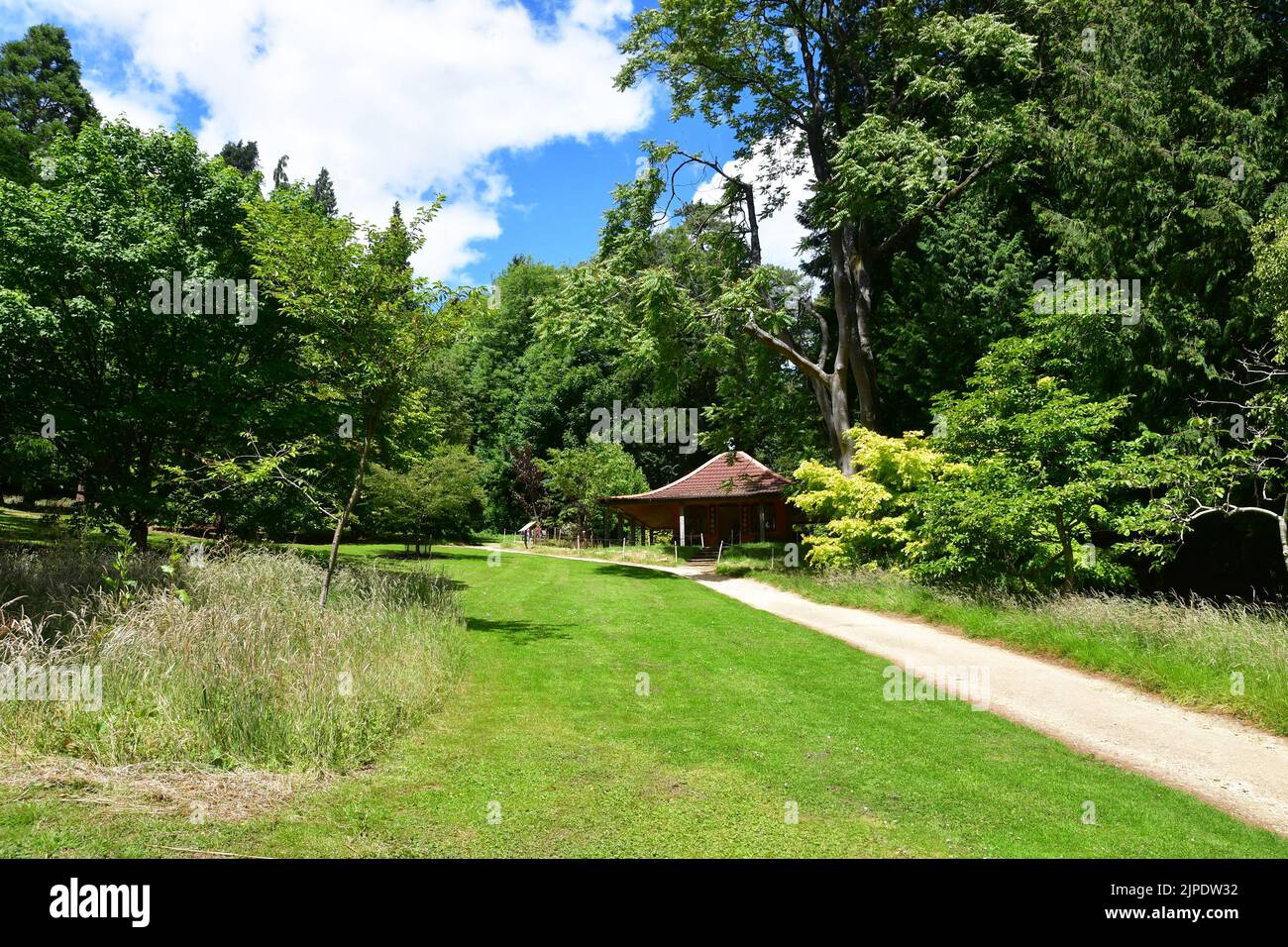 Batsford Arboretum, Moreton-in-Marsh, Cotswolds, Gloucestershire, UK Stock Photo