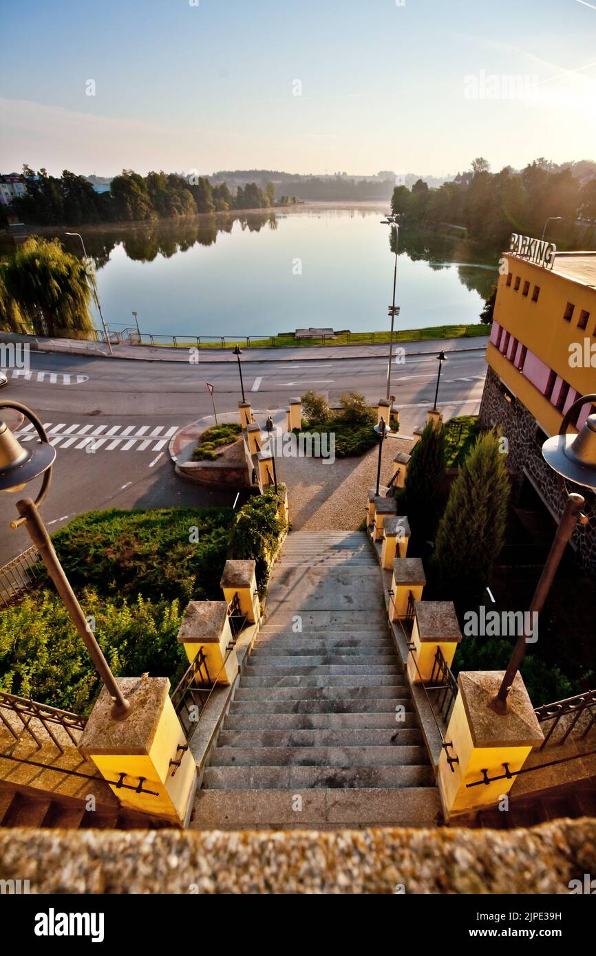 lake, tábor, tabor, lakes Stock Photo Alamy