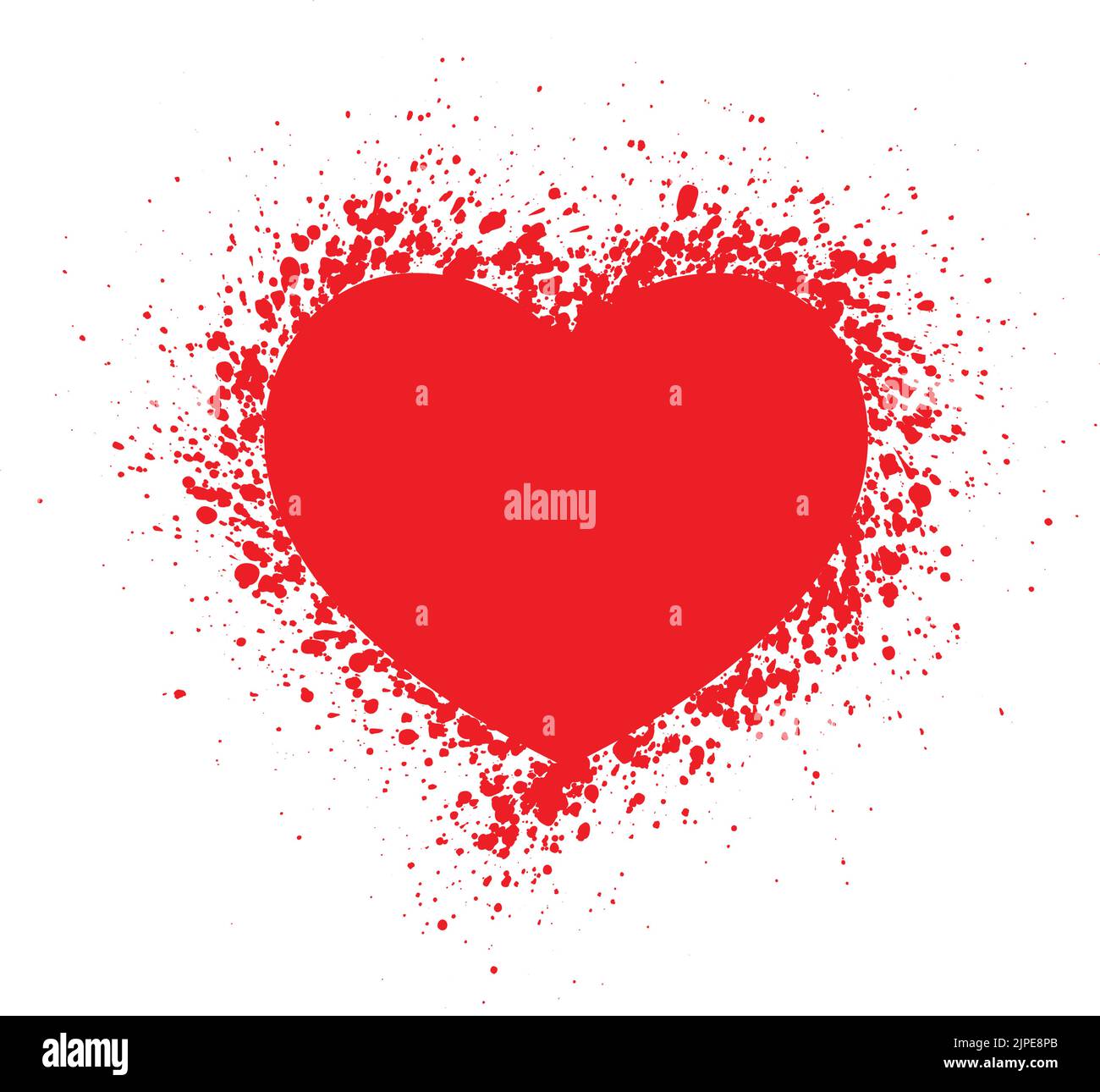 Vector illustration of abstract grunge heart Eps 10 Stock Vector Image ...