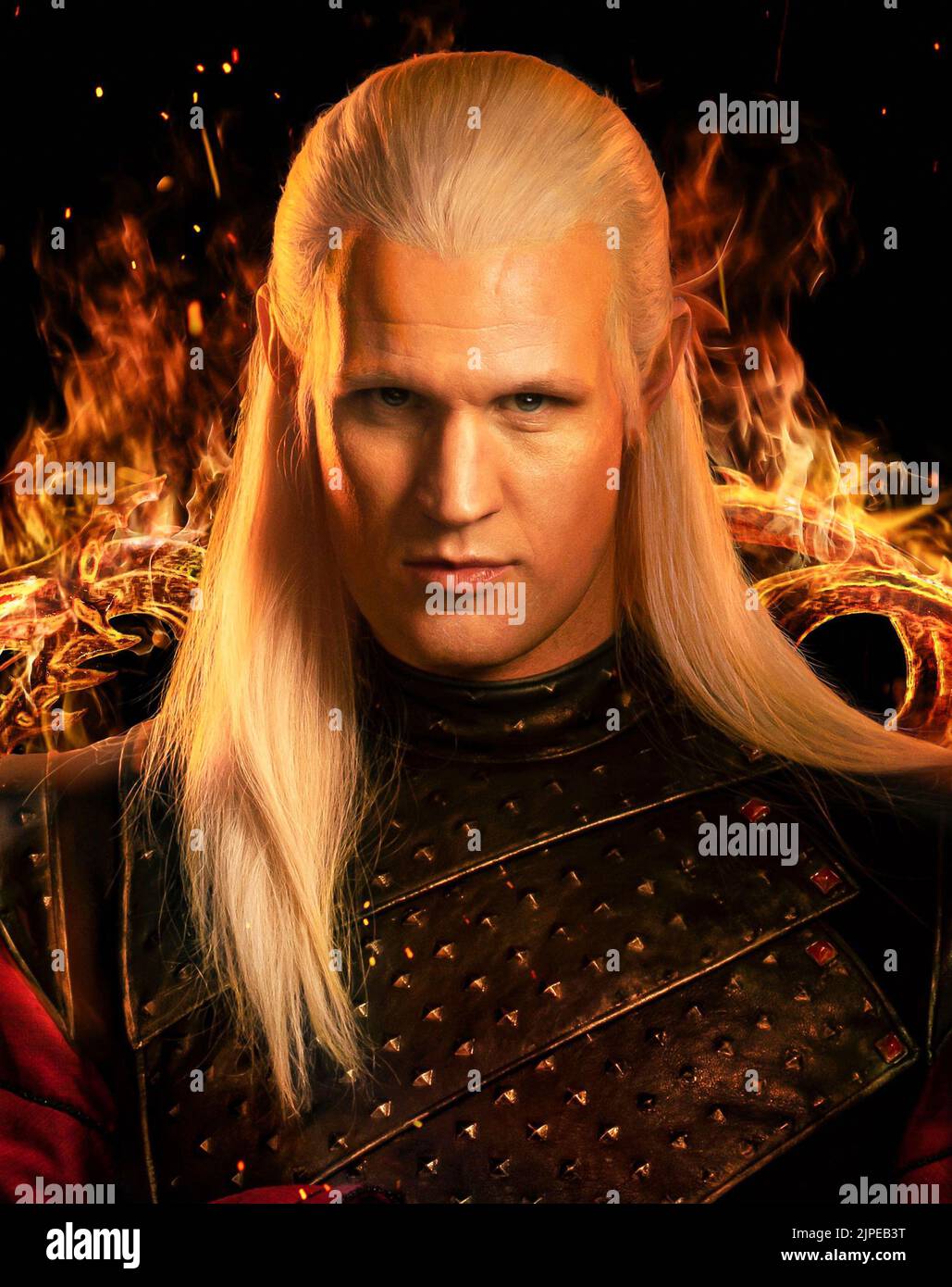 USA. Matt Smith   in the (C)HBO new series: House of the Dragon (2022).  Plot: The story of the House Targaryen set 300 years before the events of Game of Thrones (2011).  Ref: LMK106-J8255-150822 Supplied by LMKMEDIA. Editorial Only. Landmark Media is not the copyright owner of these Film or TV stills but provides a service only for recognised Media outlets. pictures@lmkmedia.com Stock Photo