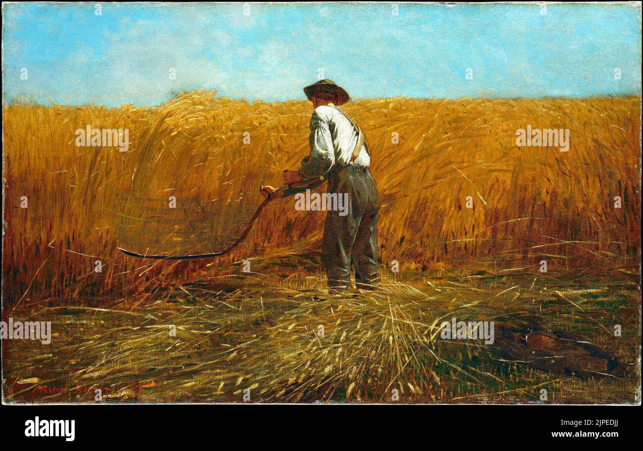 The veteran in a new field winslow homer hires stock photography and