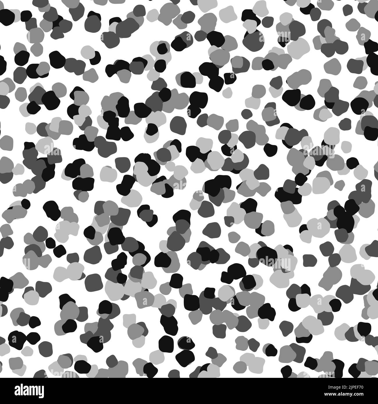Seamless spray spots texture. Distress grain background. Grunge splash repeated effect. Dirty overlay repeating pattern. Speckles distressed effect Stock Vector