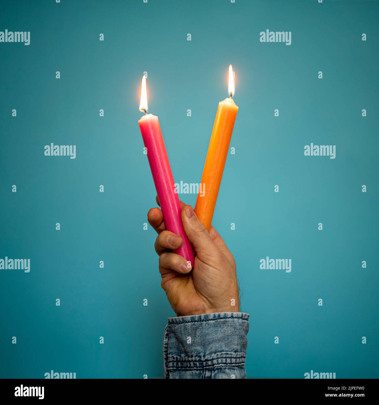 1 2 candles hires stock photography and images Alamy