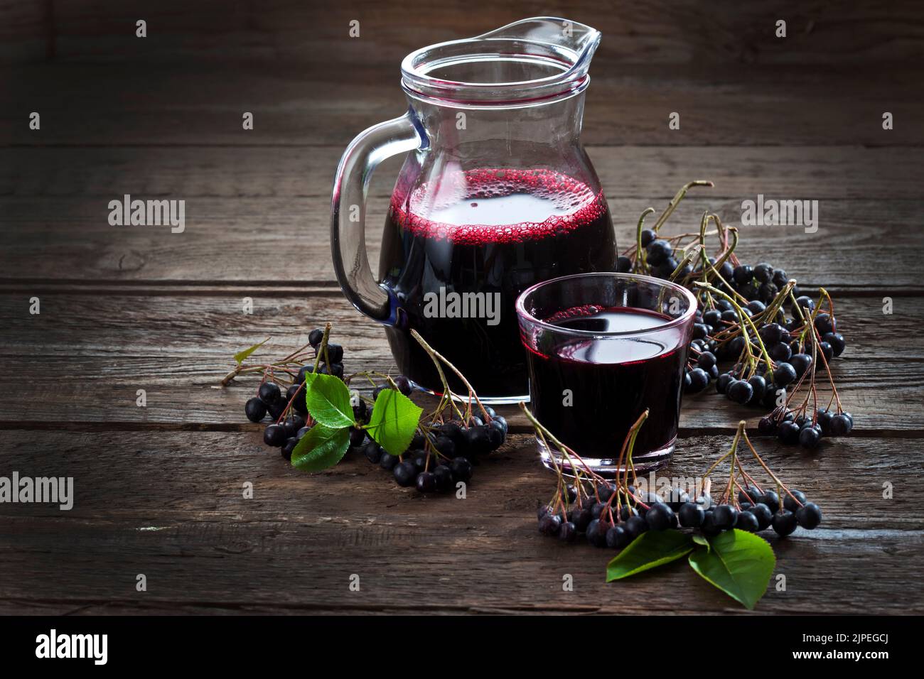 Aroniabeerensaft hi-res stock photography and images - Alamy