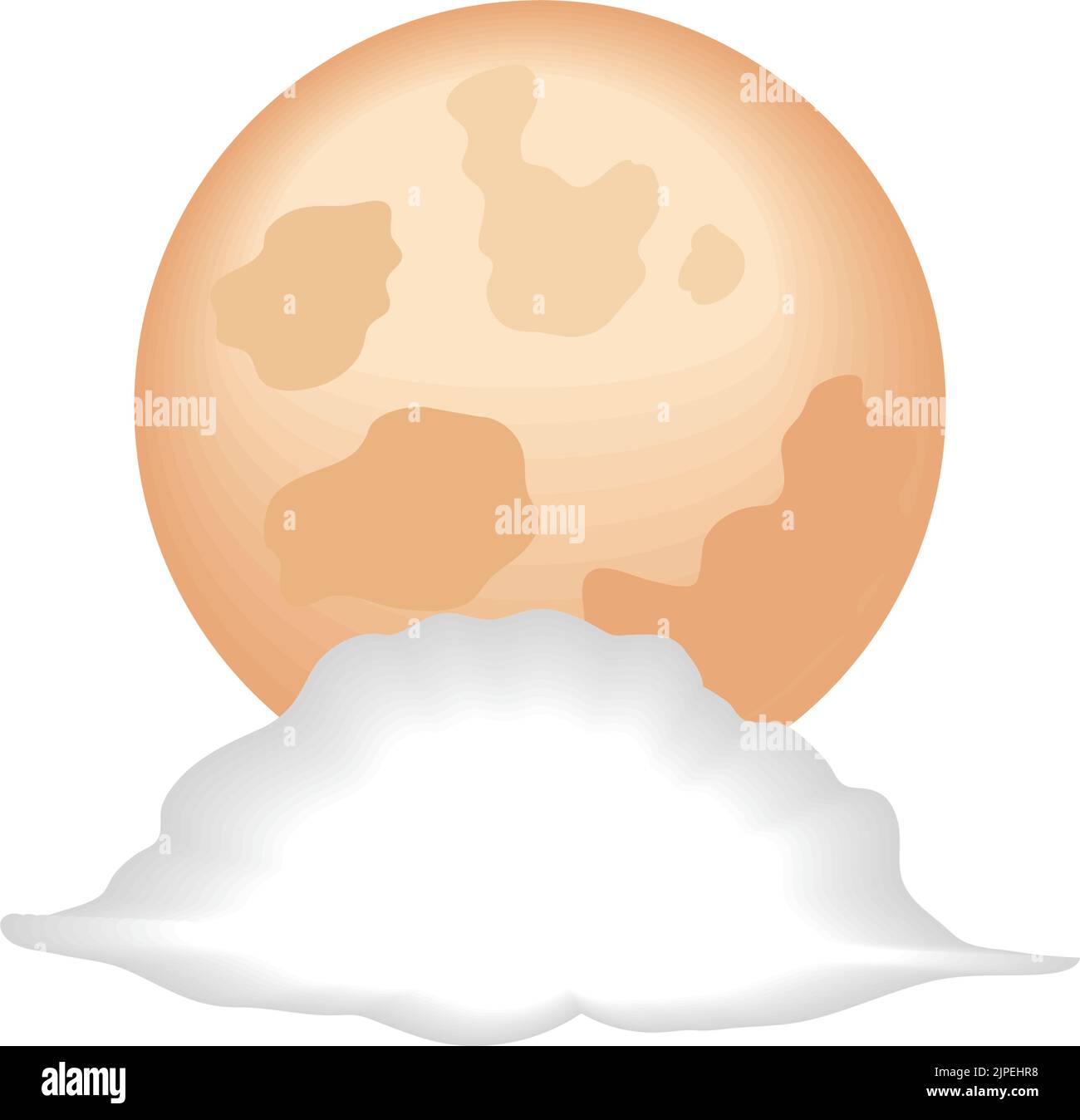 moon and cloud Stock Vector Image & Art - Alamy