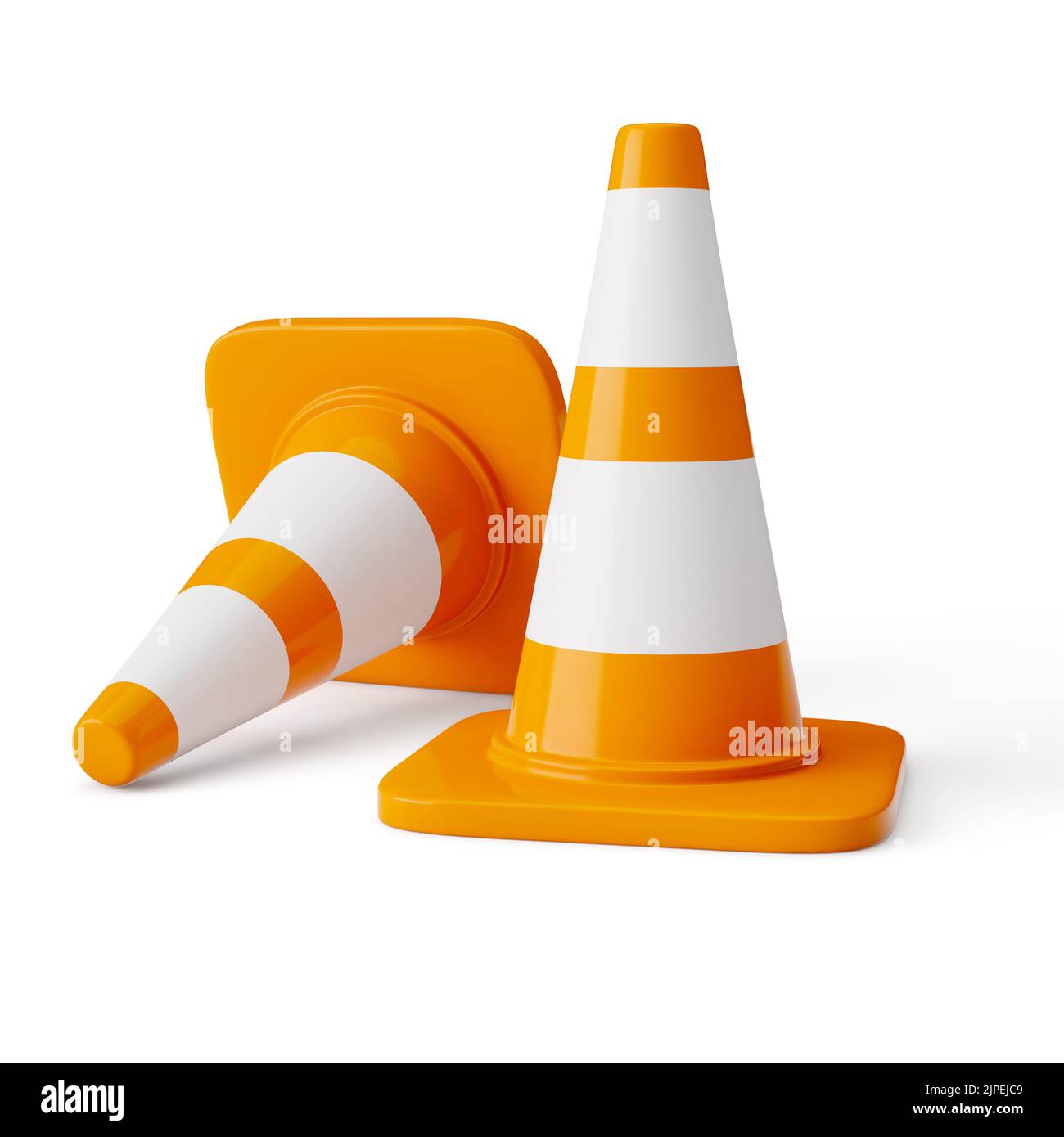 pylon, traffic cone, pylons, cone, traffic cones Stock Photo